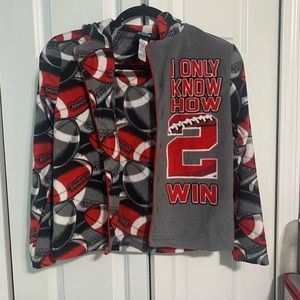 Boys Football Pajama Set